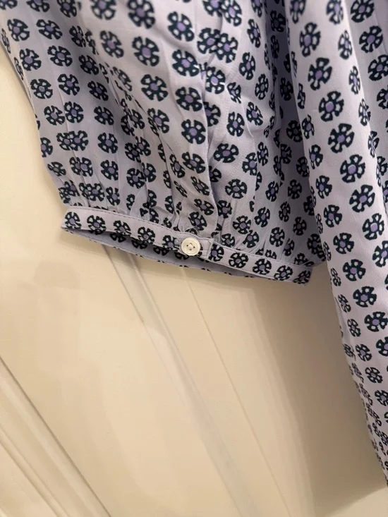 Madewell Puff-Sleeve A-Line Top - Picture 8 of 8